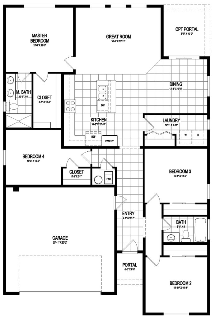 quail home floorplan